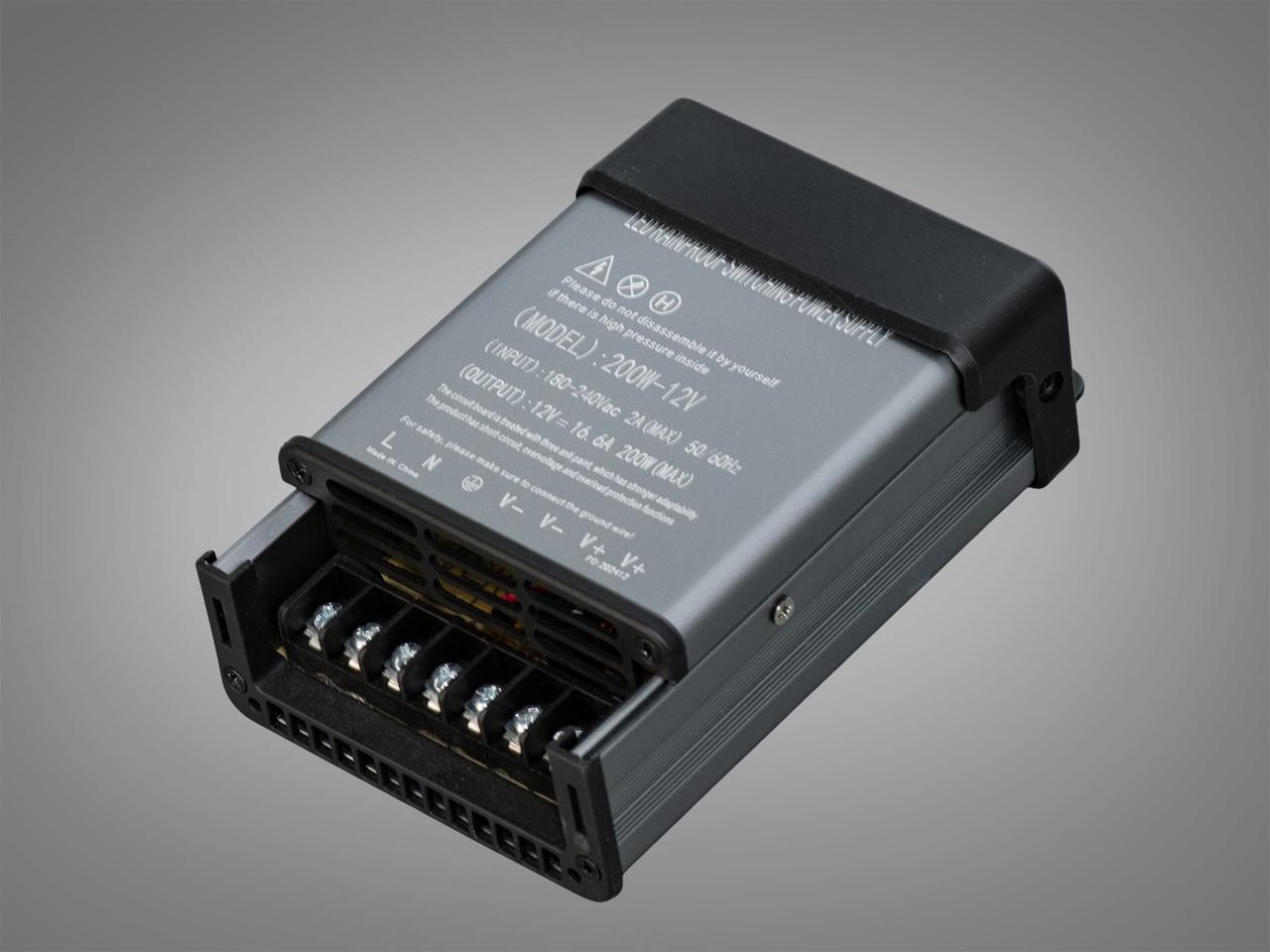 Блок живлення 12 В із захистом від дощу 200Вт 16,66А NPA-12V-200W-IP44 (2563846226) - фото 2 Блок живлення 12 В із захистом від дощу 200Вт 16,66А NPA-12V-200W-IP44 (2563846226) - фото 2