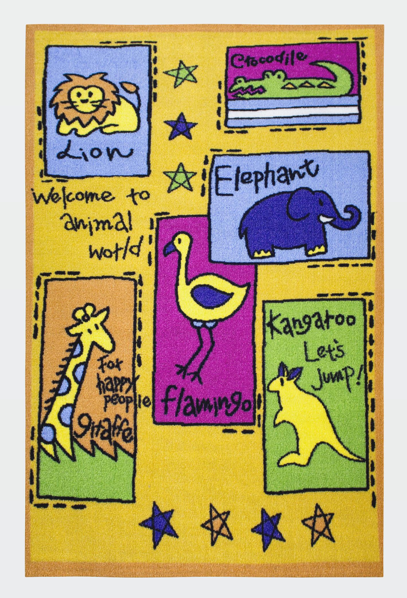 Коврик детский Африка 50x80 см