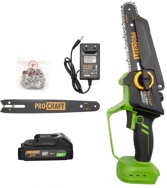 Пила цепная аккумуляторная PRO-CRAFT PKA-46 АКБ (30477990) - фото 7