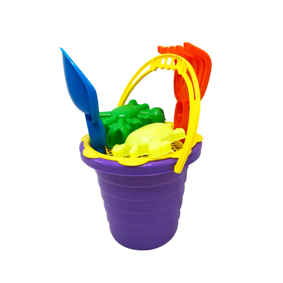 Игрушка для песочницы ведерко MToys от 1 года Фиолетовый (IS-183-S-232)