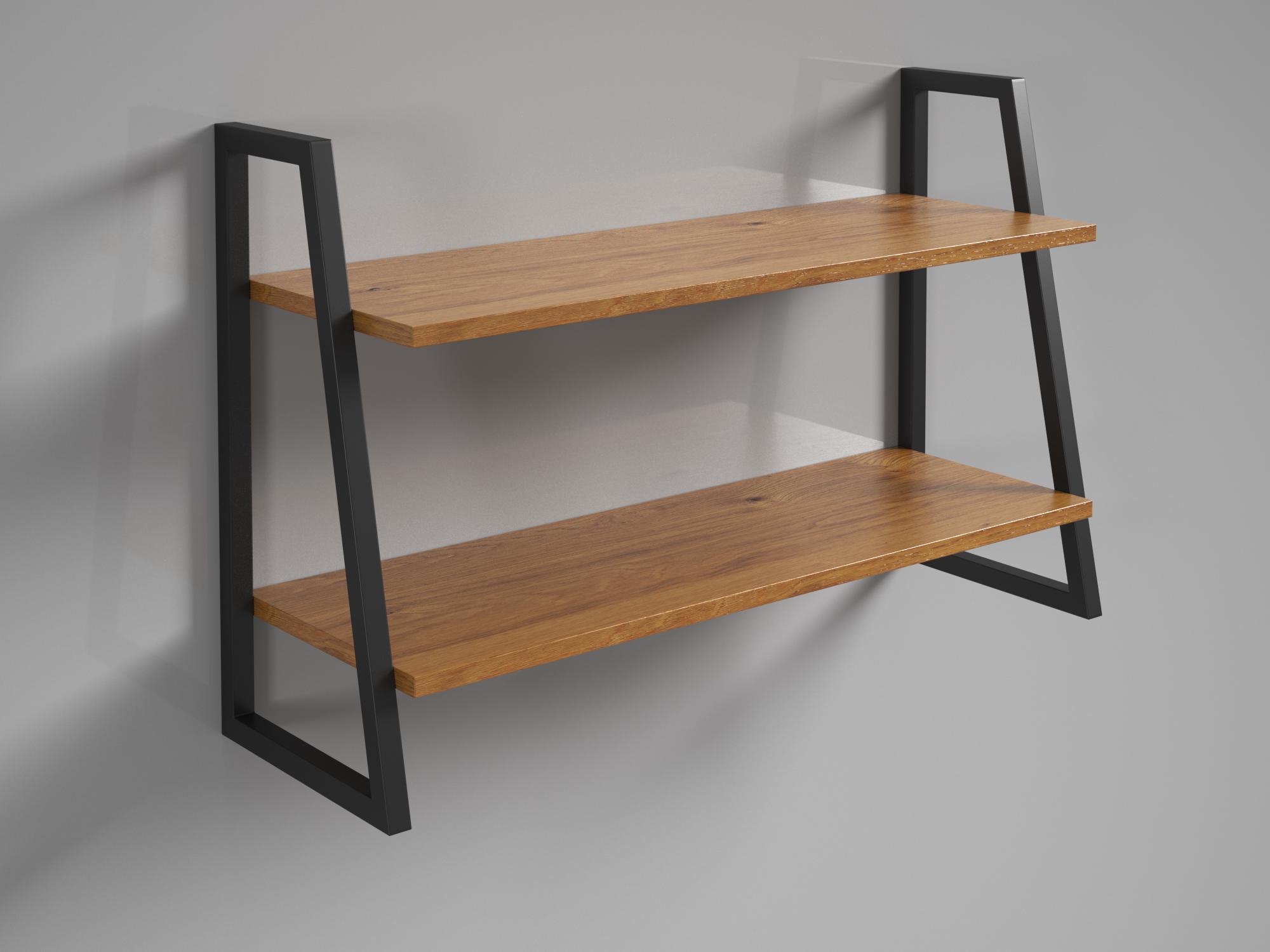 Полка TENERO Руна 790х250х500 мм Черный бархат/Файервуд (14482023) Полка TENERO Руна 790х250х500 мм Черный бархат/Файервуд (14482023)