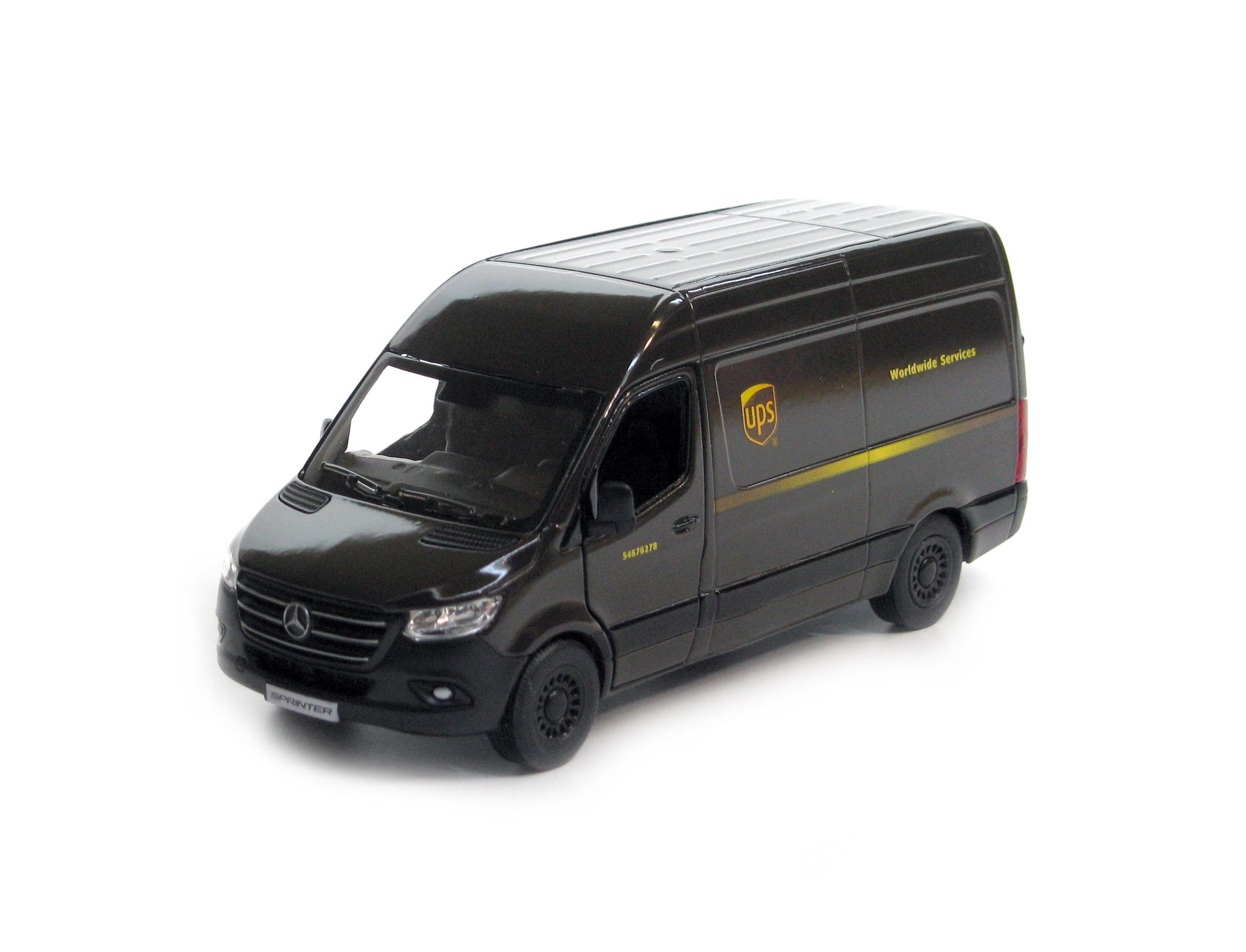 Машинка KINSMART металева KT5430W Mercedes-Benz Sprinter UPS Edition (12260860)