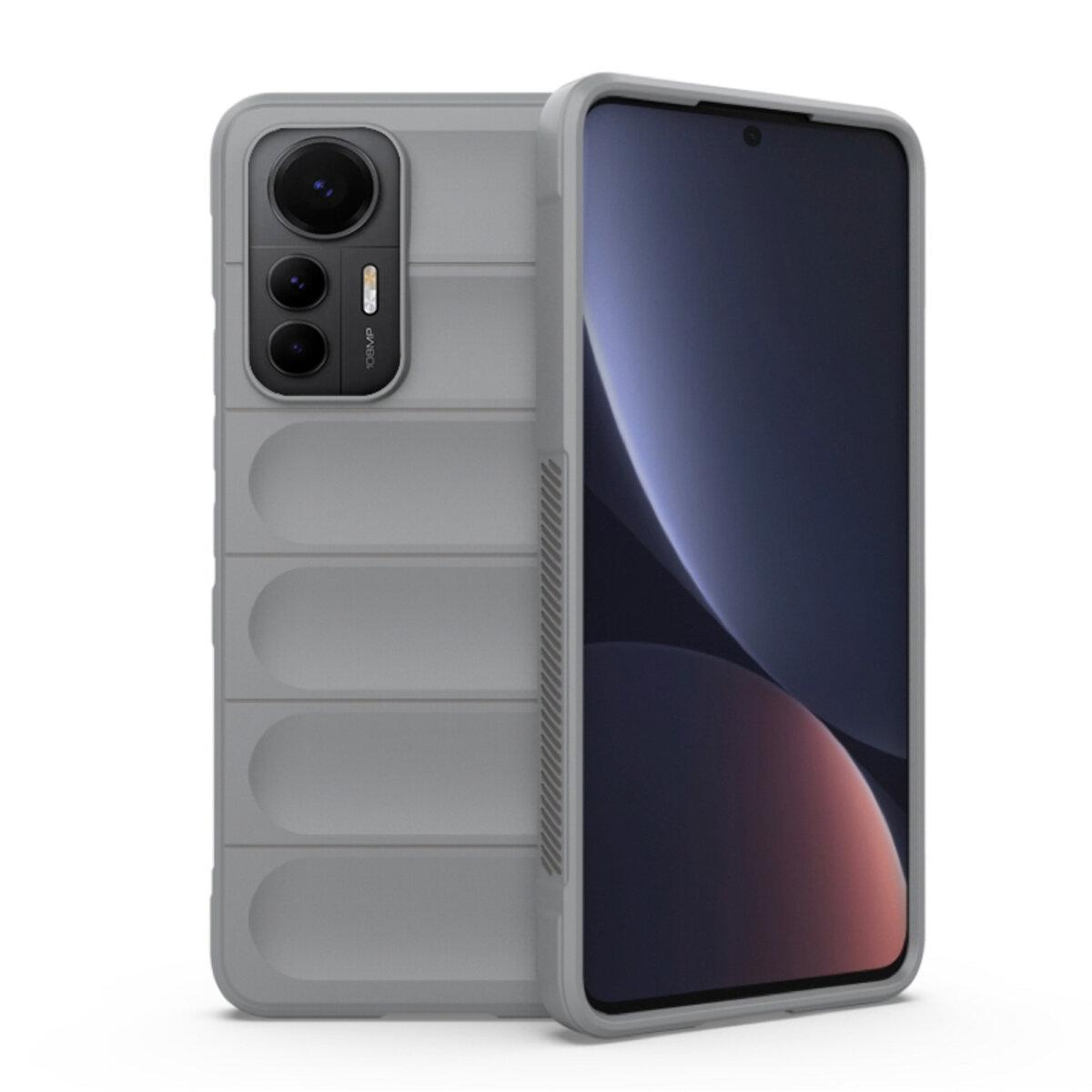 Противоударный чехол для Xiaomi 12 Lite Cosmic Magic Shield / Grey Smoke