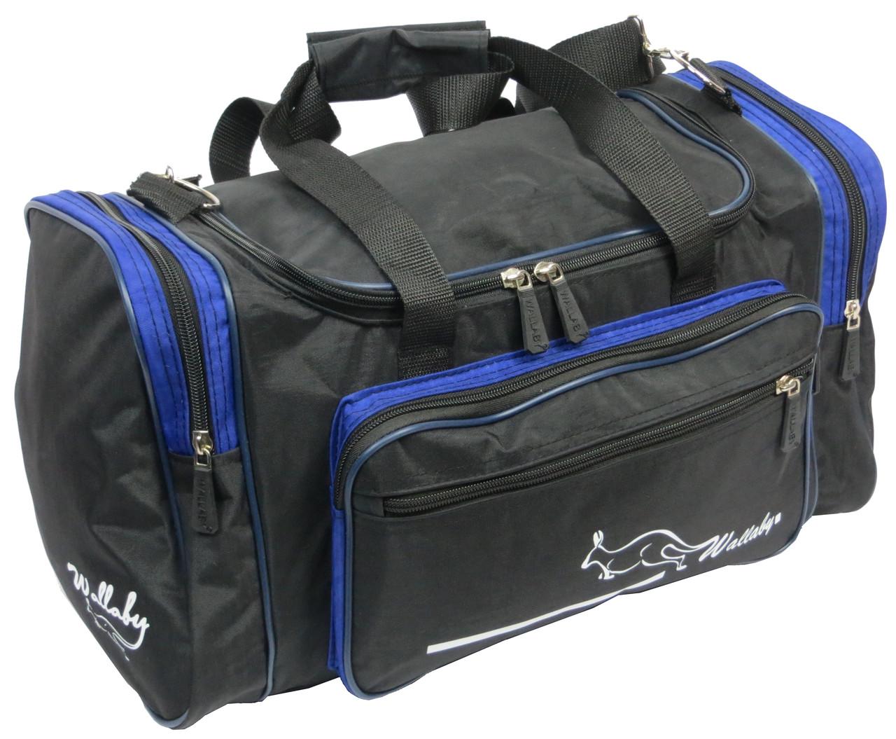 Сумка для тренувань Wallaby 270-2 23 L Чорний/Синій