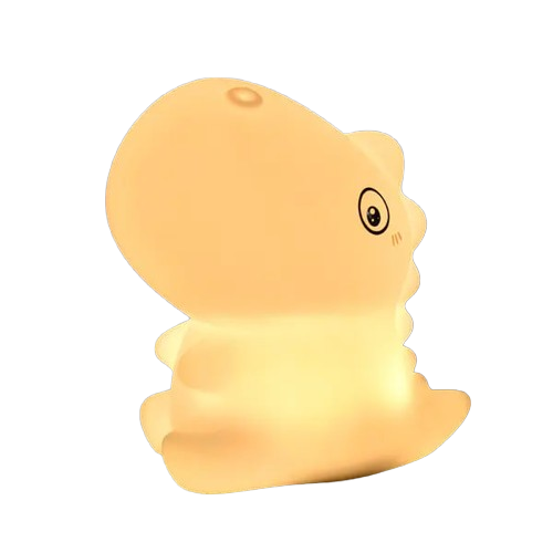 Ночник детский Dinosaur LJC-140 Динозавр силиконовый Белый (1727455023)