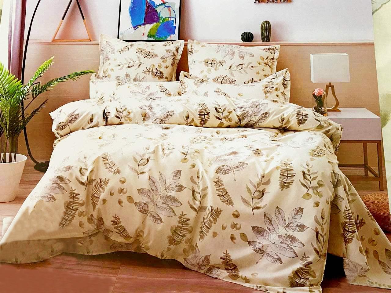 Постельное белье евро Vital S-25 из сатина (DR007135)