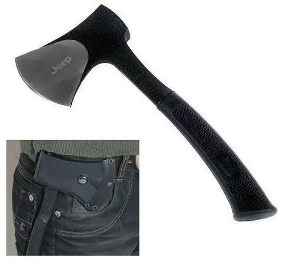 Сокира туристична JEEP для кемпінгу двома з чохлами - фото 4