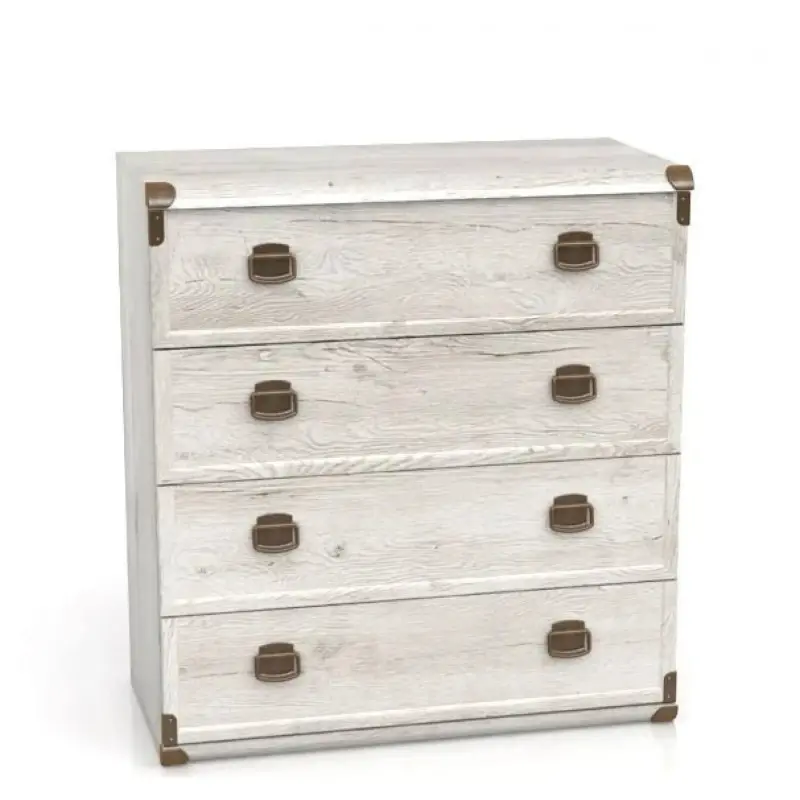 Комод Гербор Индиана JKOM4S/80 80х40х87 см Сосна аризонская (25386196)