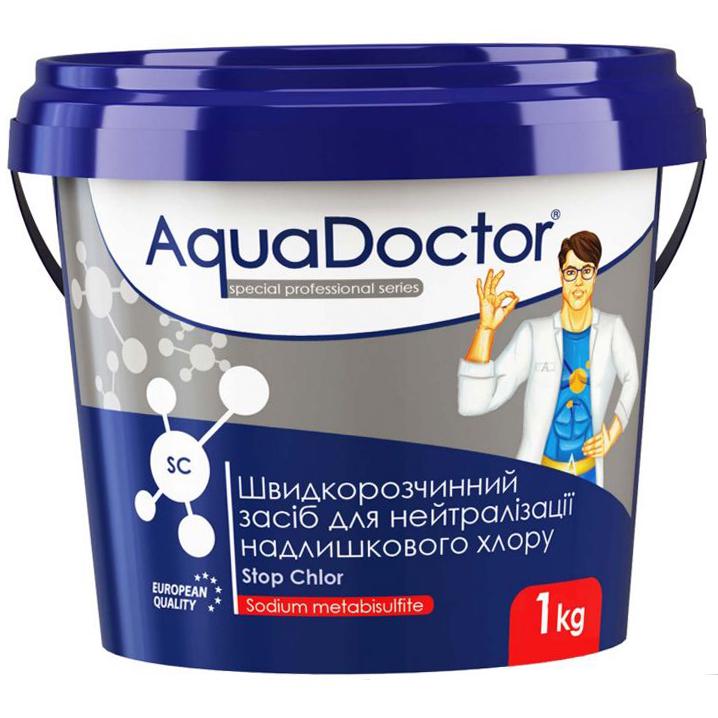 Средство AquaDoctor Stop Chlor 1 кг для выведения хлора (8984850)