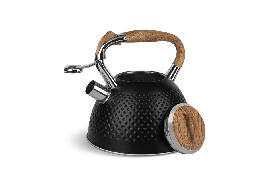 Чайник зі свистком Edenberg EB-8829 із нержавіючої сталі 3 л Чорний (57-46-EB-8829) - фото 3