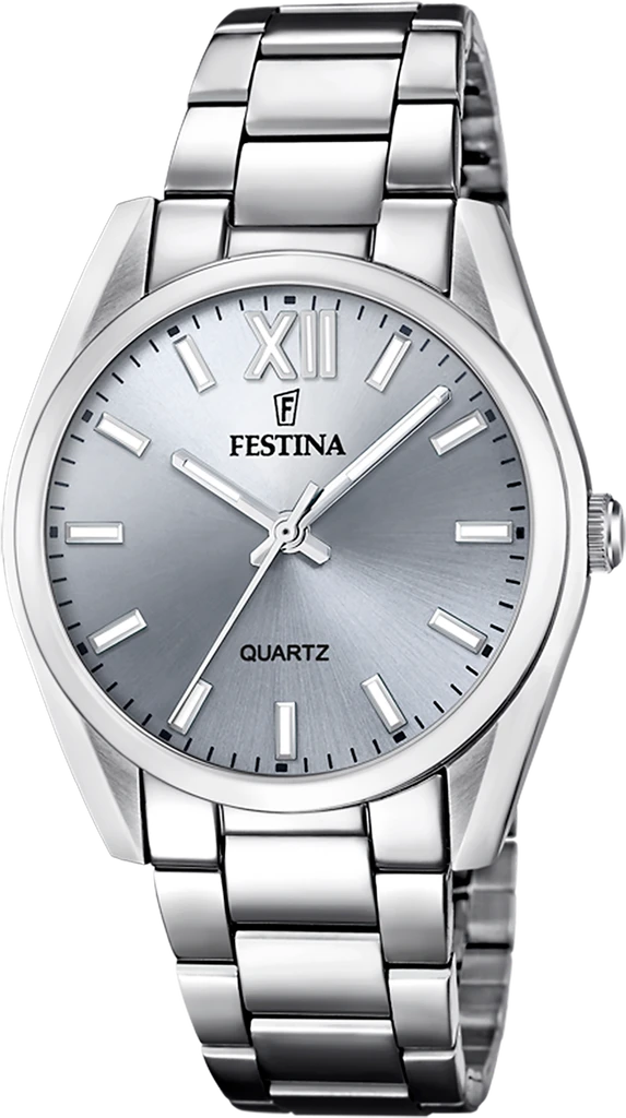 Наручные часы женские Festina F20622/J Boyfriend со стальным корпусом WR 50 м и серым циферблатом Наручные часы женские Festina F20622/J Boyfriend со стальным корпусом WR 50 м и серым циферблатом