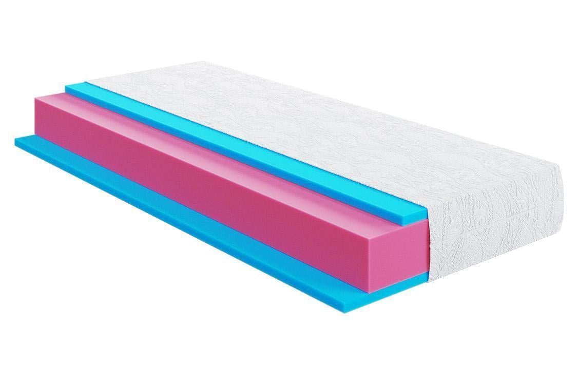 Матрас беспружинный Highfoam Zephyr Macaroon 90x200 см (HFM-1097)