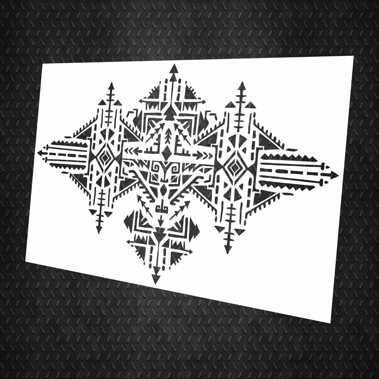 Трафарет багаторазовий DFA Геометрія 102 для штукатурки та фарби (G00102)