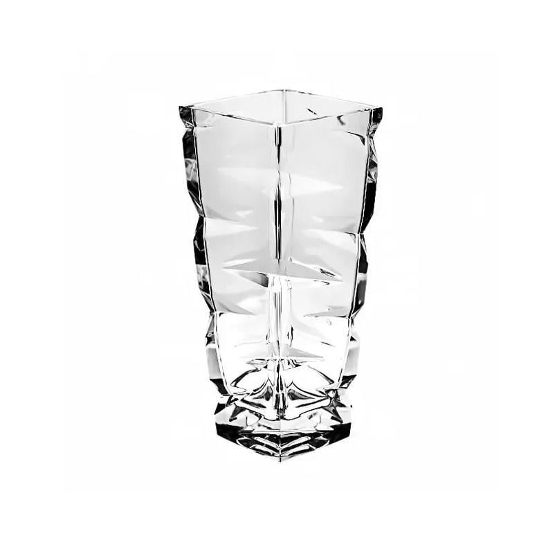 Ваза хрустальная Bohemia Zig Zag 33 см (98ed5b18)