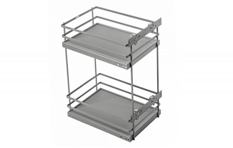 Карго GTV MOVIX 300 мм 2-рівневий плоский прут з доведенням Графіт Карго GTV MOVIX 300 мм 2-рівневий плоский прут з доведенням Графіт