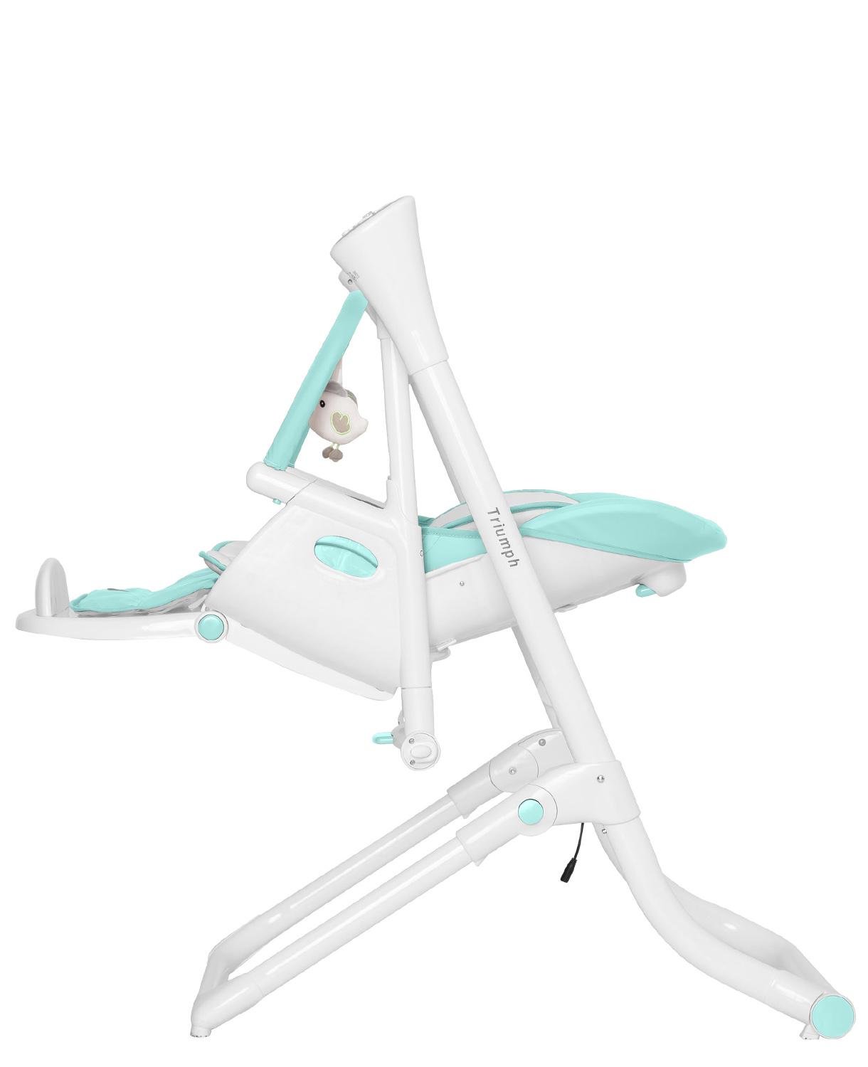 Стул-качалка Carrello Triumph Mint Green (CRL-10302) - фото 6 Стул-качалка Carrello Triumph Mint Green (CRL-10302) - фото 6