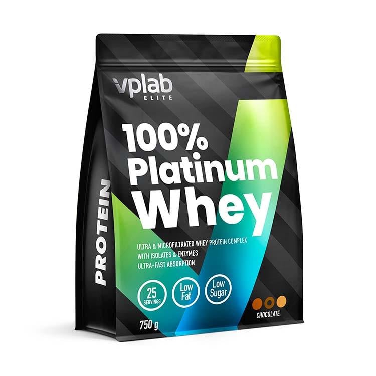 Протеин VPLab 100 Platinum Whey Chocolate 750 г (00000029720) Протеин VPLab 100 Platinum Whey Chocolate 750 г (00000029720)