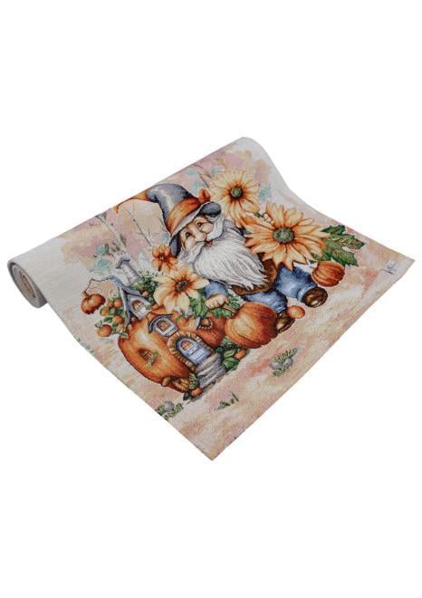 Доріжка гобеленова Гарбузові гноми 35х100 см