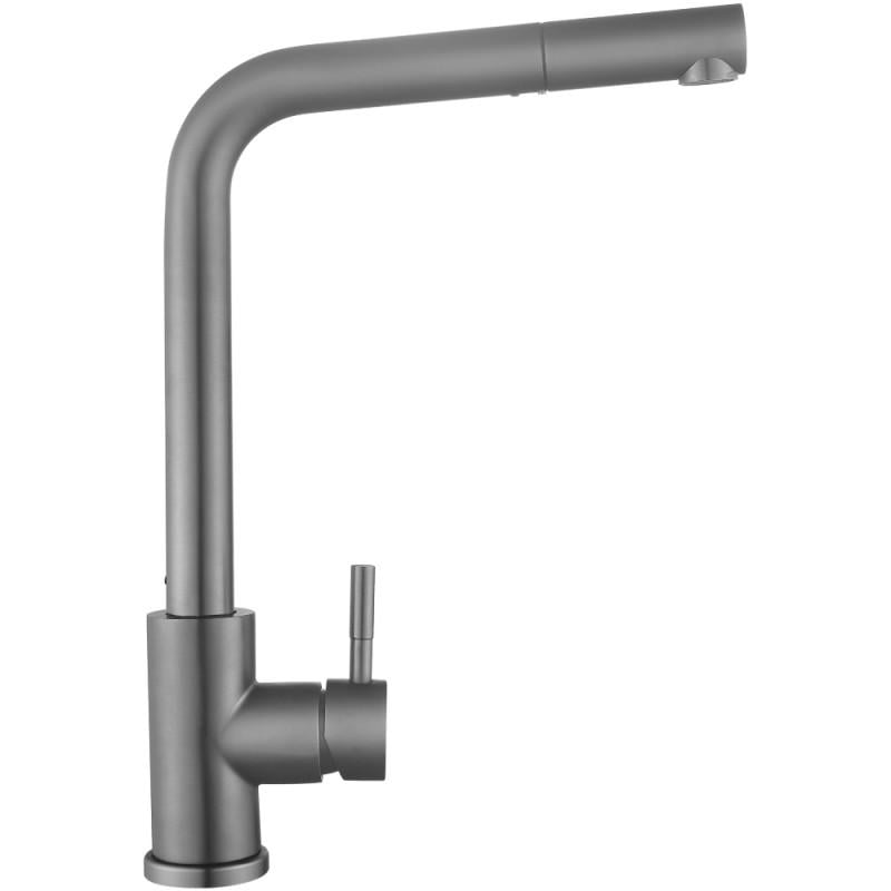 Смеситель для кухни Lidz Aria 015FL1 LDARI015FL1GRP49561 K35 с выдвижным изливом Graphite (37020644)