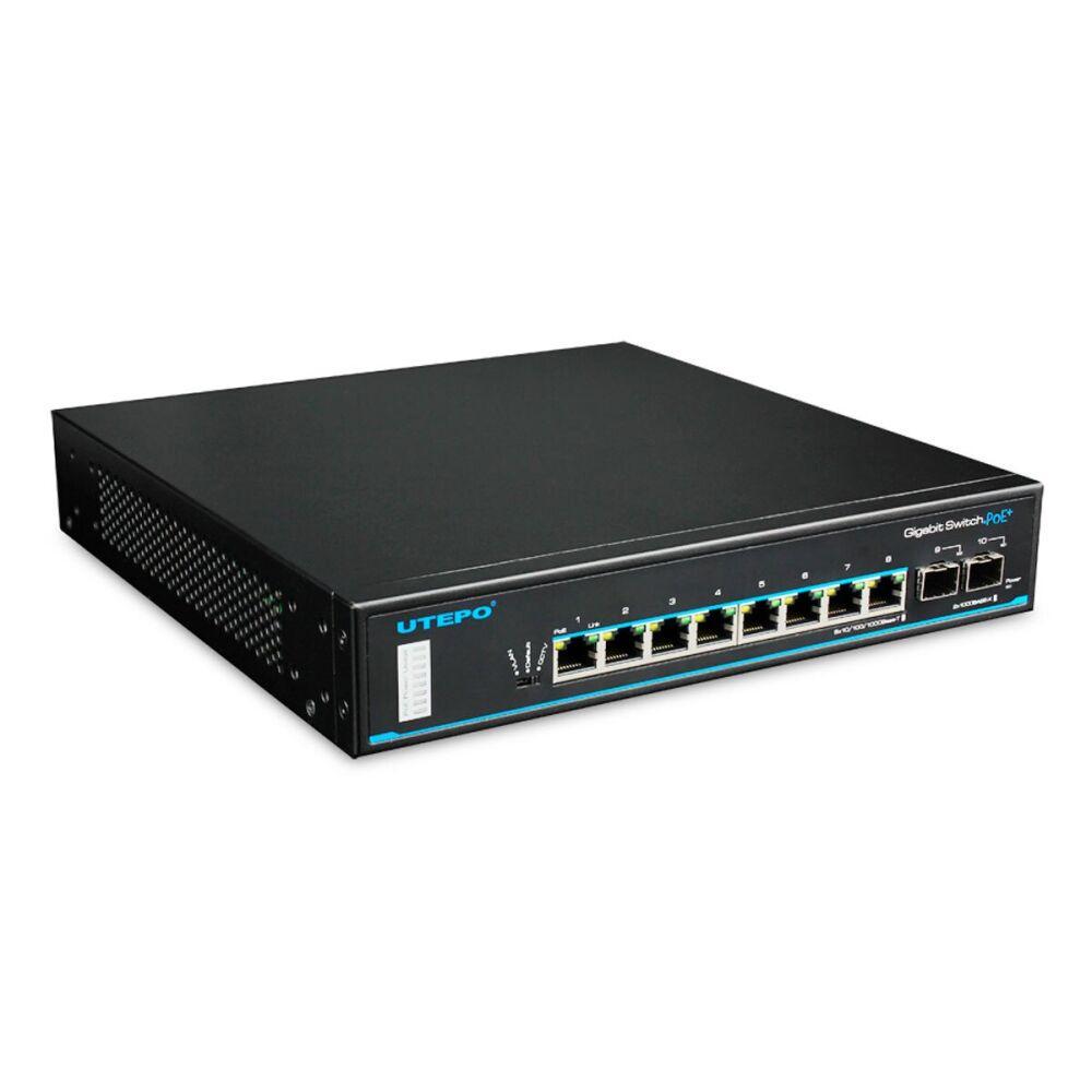 8-портовий PoE комутатор UTEPO UTP3-GSW0802S-POE - фото 2