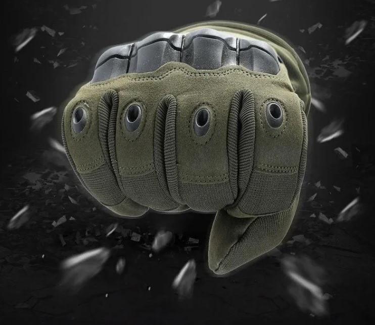 Перчатки мужские зимние армейские с ударными вставками М Олива (2033752678-М) - фото 7 Перчатки мужские зимние армейские с ударными вставками М Олива (2033752678-М) - фото 7