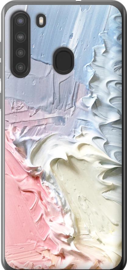 Чехол на Samsung Galaxy A21 Пастель v1 (3981u-1841-42517)