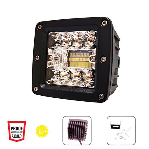 Фара рабочего света WLP-48S4 Spot 24 Led 1 W 8 Led 3 W (254077) - фото 5