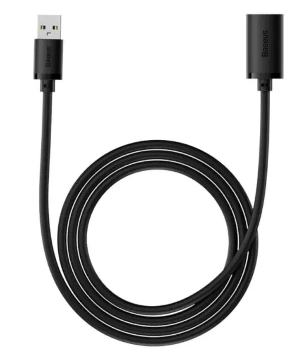 Кабель-удлинитель BASEUS AirJoy USB3.0 ExtensionCable 2 м Black (B00631103111-03)