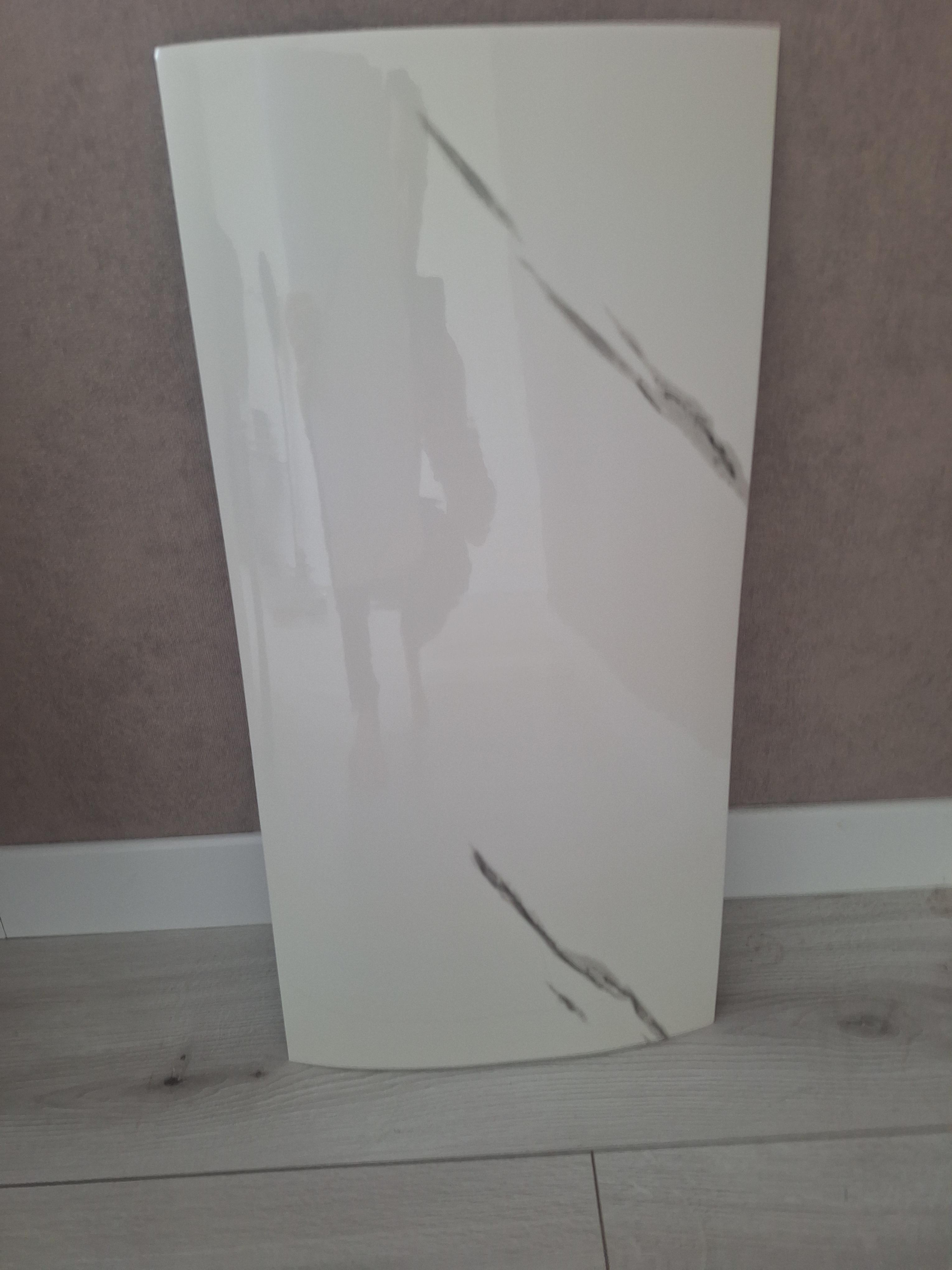 Плитка-самоклейка вінілова 600х300х2 мм Мармур Білий (F021)