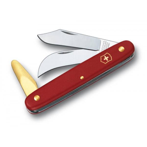 Складаний ніж Victorinox Vx39116 Garden 100 мм Червоний