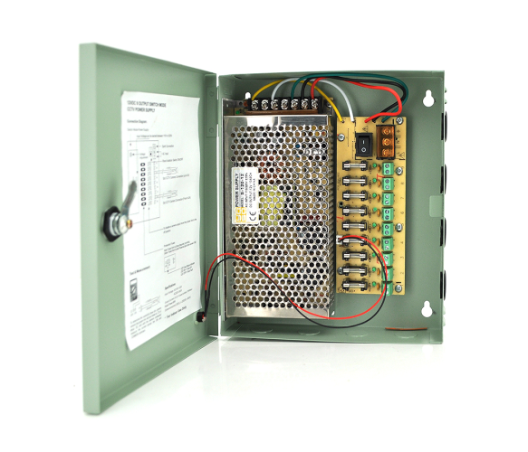 Блок питания импульсный VOLTRONIC 12V-10A/9CH 12V 10A 120W White (12V-10A/9CH)