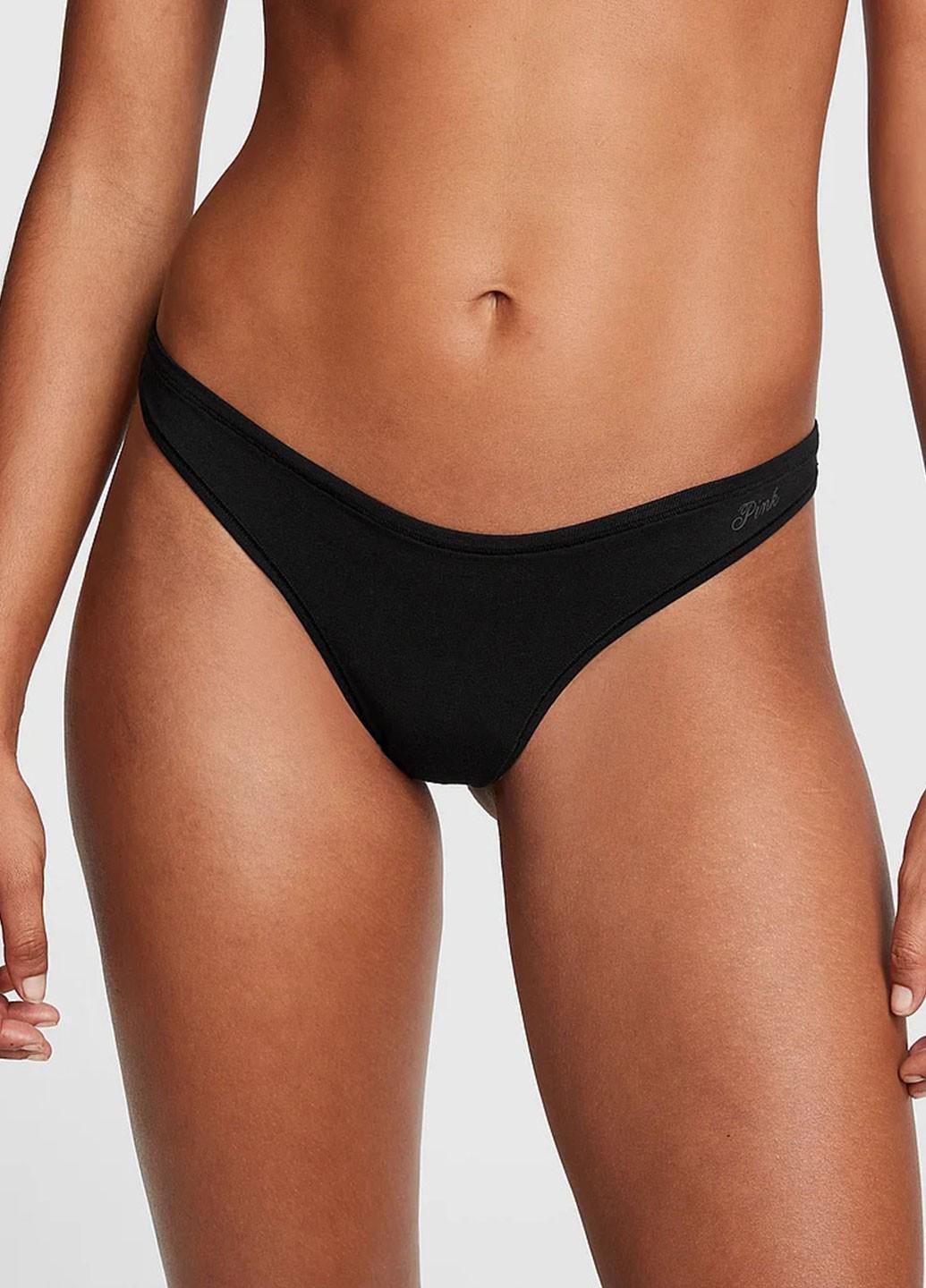 Женские трусы Victoria's Secret XL Черный (144000121519QB4XL)