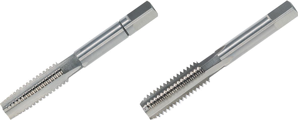 Метчик Volkel ручной М3х0,5 №1 №3 HSS-E DIN 352 допуск ISO2/6H 11х40 мм резьба DIN 13 абразивные материалы до 1200 Н/мм² (15695)