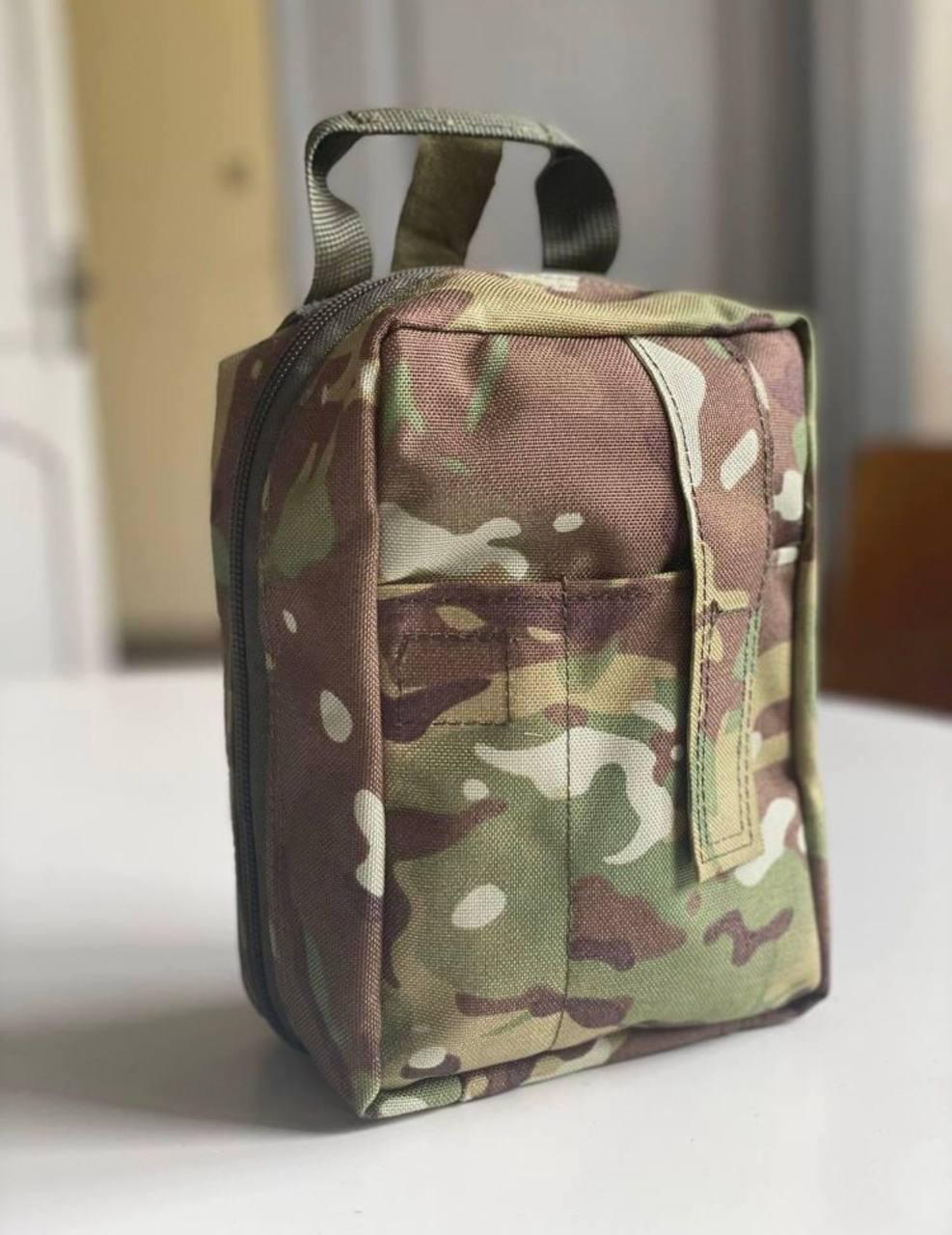 ᐉ Сумка под аптечку самоскид НАТО CORDURA Мультикам (UA-03)
