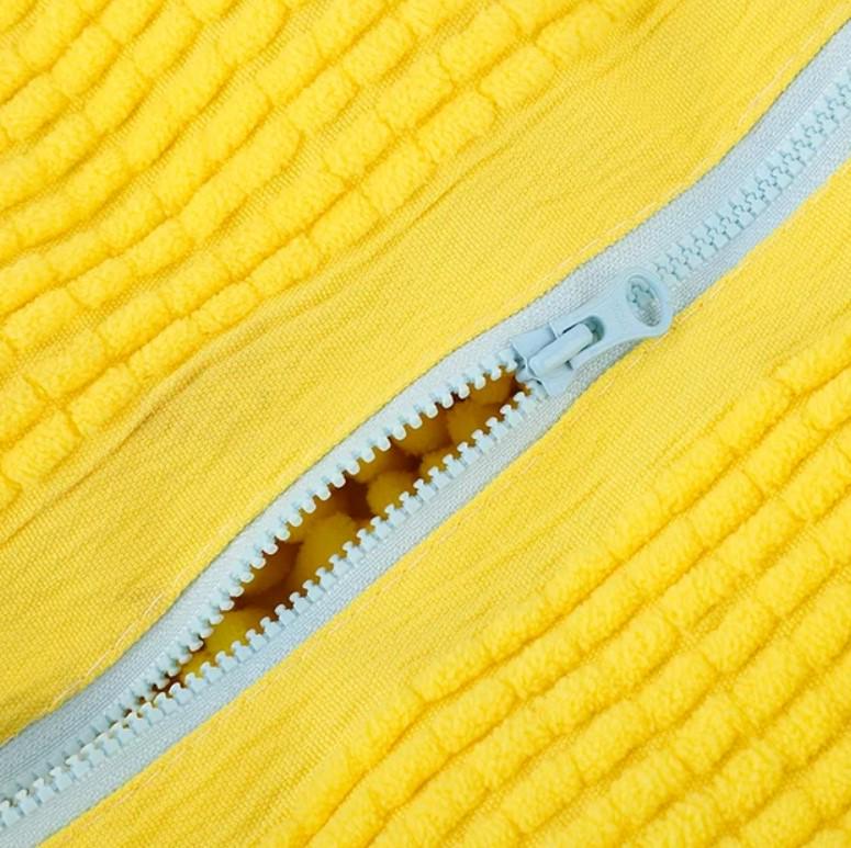 Мішок-сумка для прання білизни та взуття BauTech універсальний 39x19 см Жовтий (2104618713) - фото 8