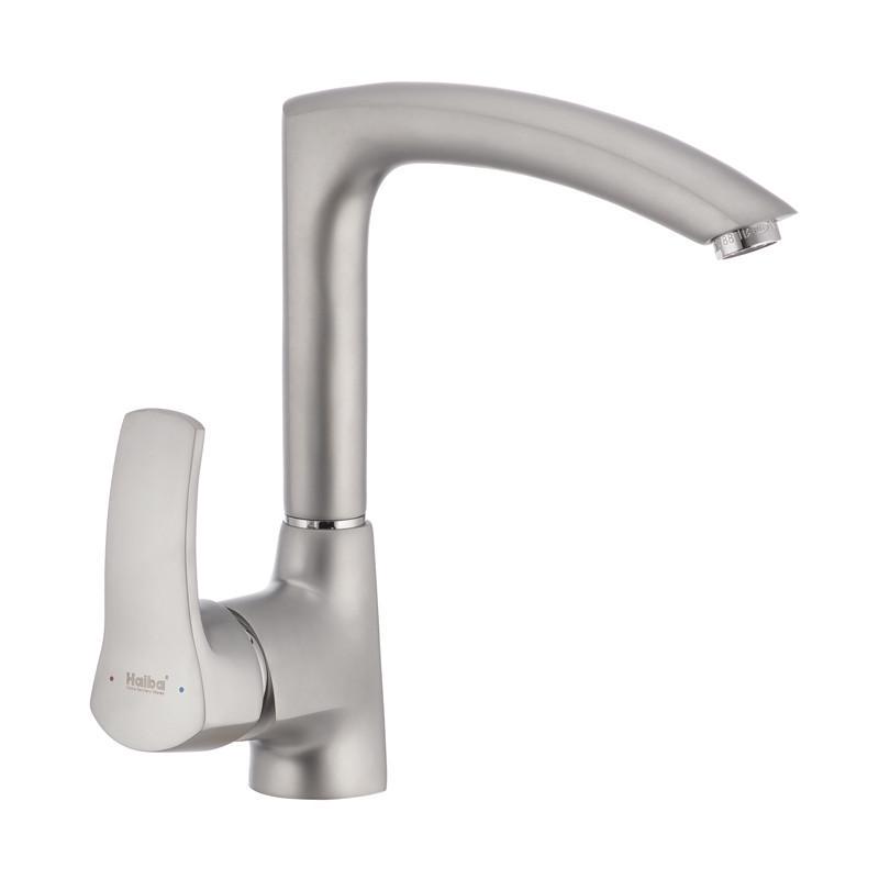 Смеситель для кухни Haiba FOCUS 018 матовий (HB0130) Смеситель для кухни Haiba FOCUS 018 матовий (HB0130)