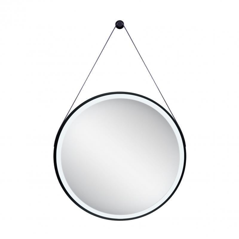 Зеркало Q-tap Robin R600 с LED-подсветкой Black QT13786502B