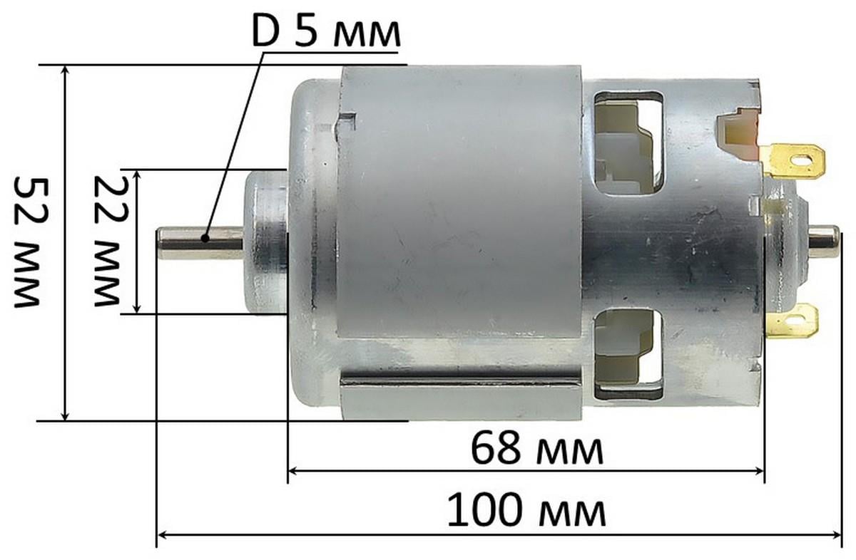 Двигатель пилы аккумуляторной Tekhmann TCC-10/i20 RS-885S 18V D52/H100 d вала 5 мм - фото 2 Двигатель пилы аккумуляторной Tekhmann TCC-10/i20 RS-885S 18V D52/H100 d вала 5 мм - фото 2