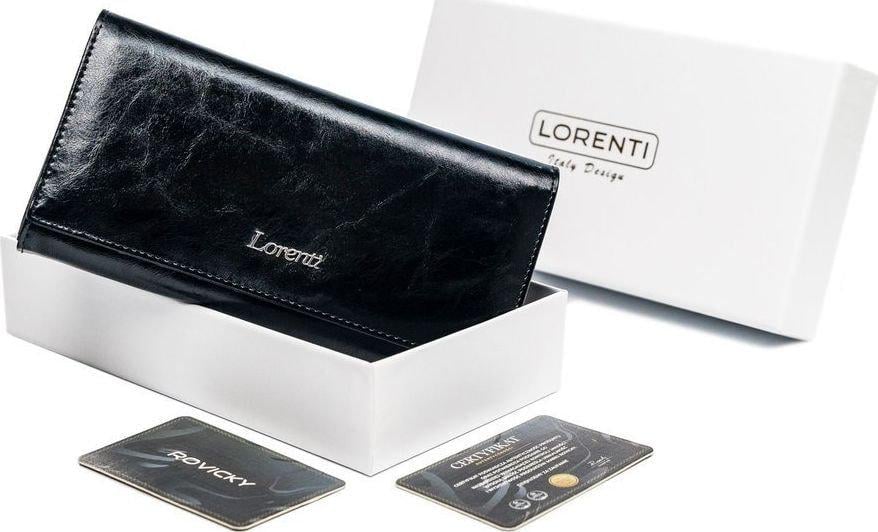 Кошелек женский кожаный LORENTI 72031-BPR-1349 Черный