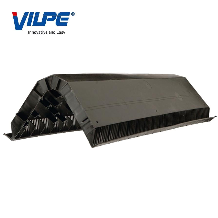 Коньковий аератор RIDGE-Vilpe для бітумної черепиці 0,60 м.п. 9005 Чорний - фото 6 Коньковий аератор RIDGE-Vilpe для бітумної черепиці 0,60 м.п. 9005 Чорний - фото 6