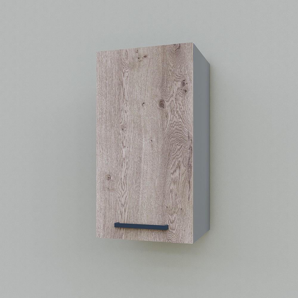 Шкаф навесной Opendoors МП8 для кухни 300 мм Аликанте/Антрацитовый (МП8/2)