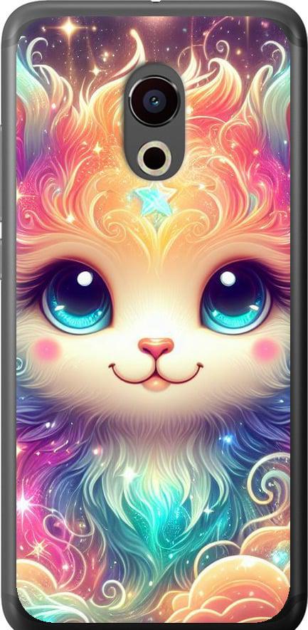 Чехол на Meizu Pro 6 Сказочный котенок (5813t-293-42517) Чехол на Meizu Pro 6 Сказочный котенок (5813t-293-42517)