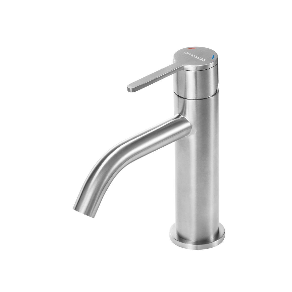 Смеситель для раковины Granado Mataro GZ1009 однорычажный Сатин (GRA-24399) Смеситель для раковины Granado Mataro GZ1009 однорычажный Сатин (GRA-24399)