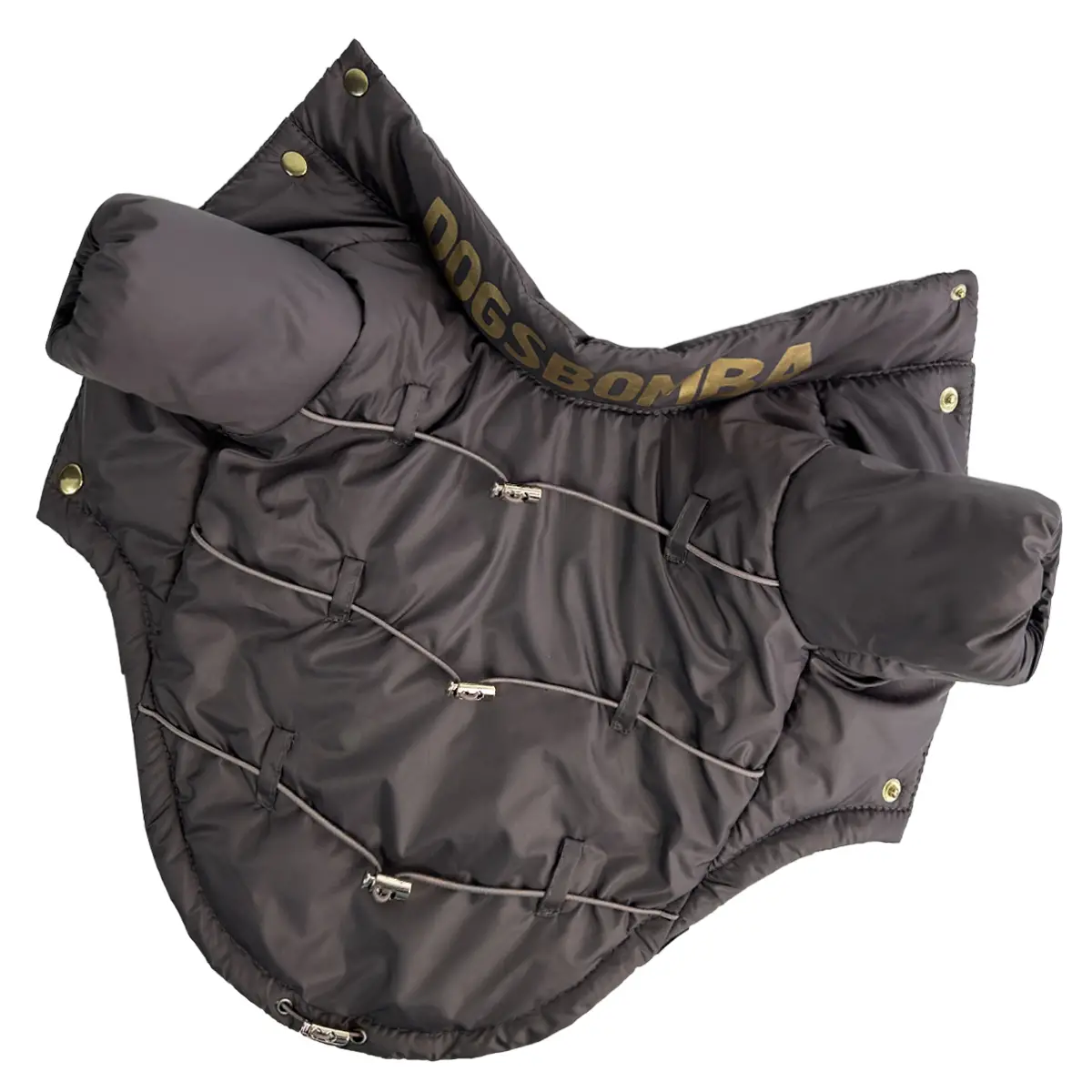 Куртка Dogs Bomba з фіксаторами р. 2 Коричневий (K-95/2) - фото 4