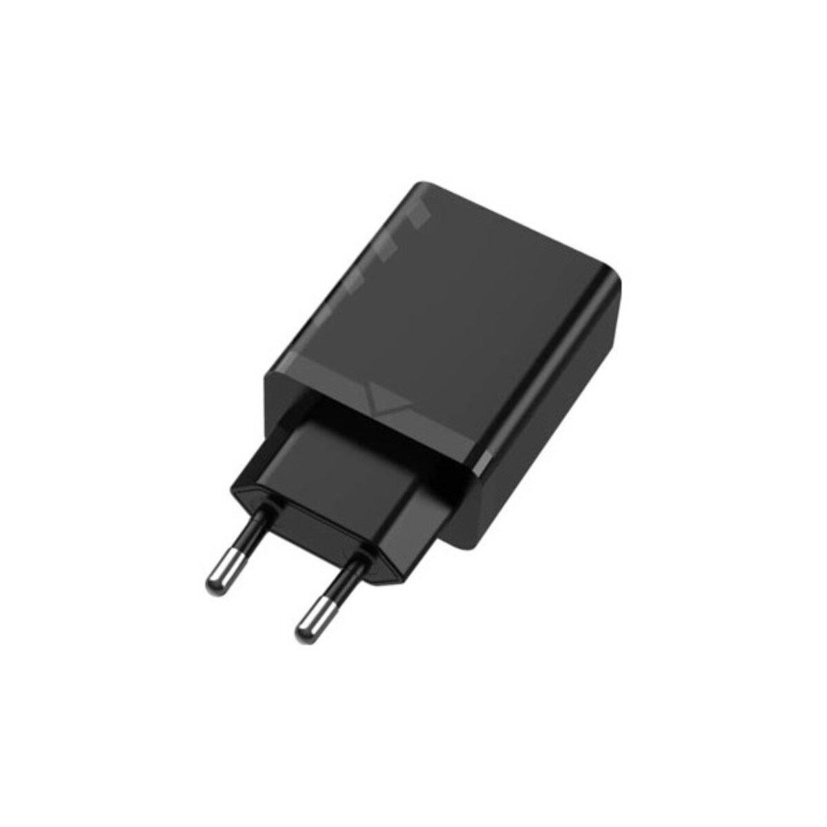 Мережевий зарядний пристрій Vention 1-port USB Wall Charger 12 Вт EU-Plug Black (FAAB0-EU) - фото 3