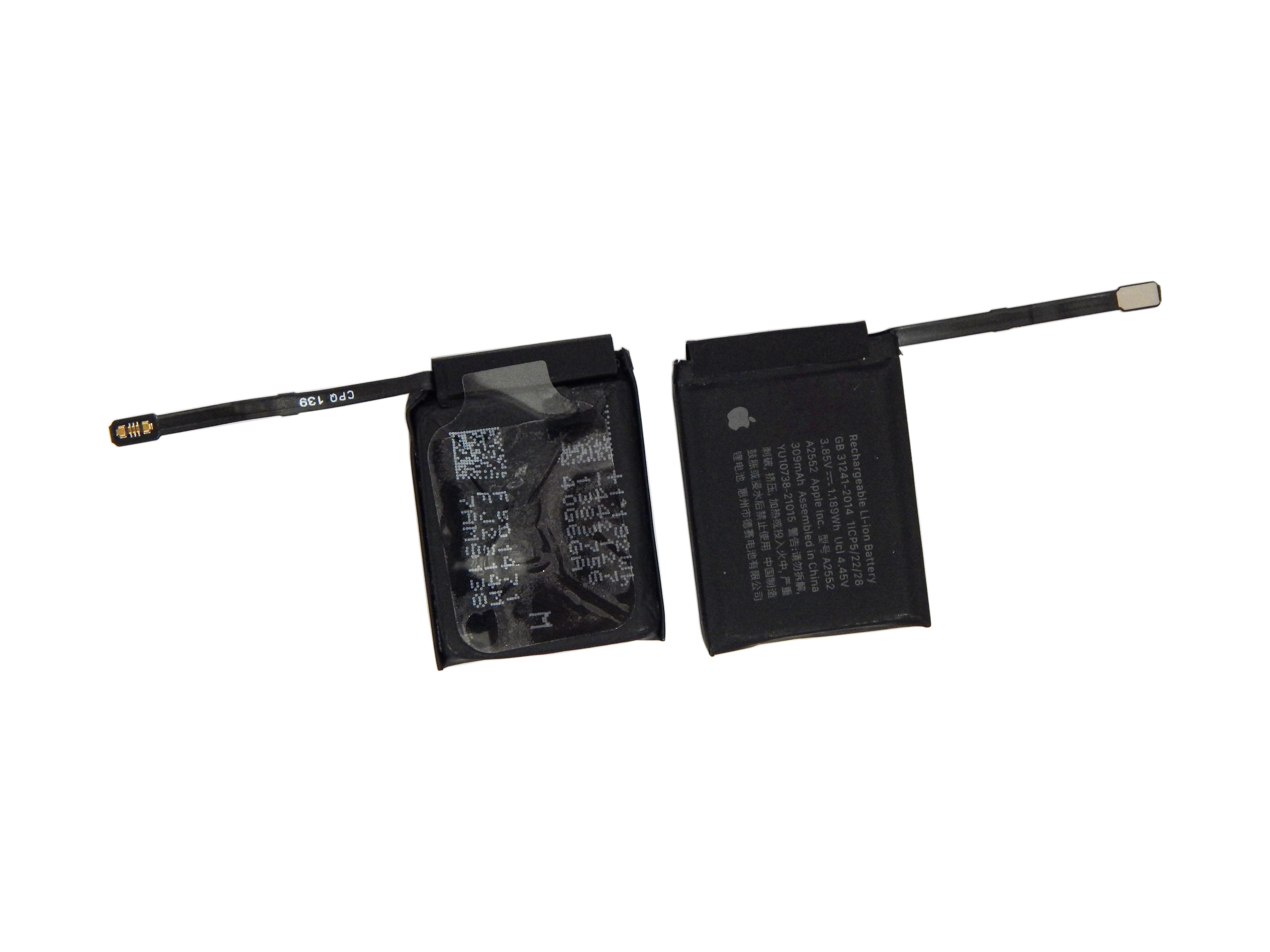 Акумулятор для Apple Watch Series 7 45 мм A2552 309 mAh (11778900) - фото 2 Акумулятор для Apple Watch Series 7 45 мм A2552 309 mAh (11778900) - фото 2