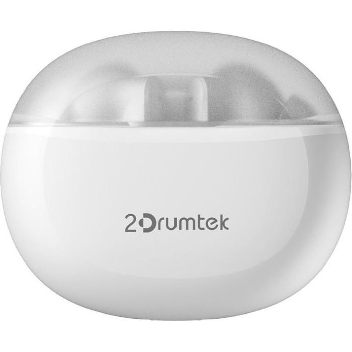 Наушники беспроводные A4Tech 2Drumtek B25 Greyish White (26075773) - фото 3