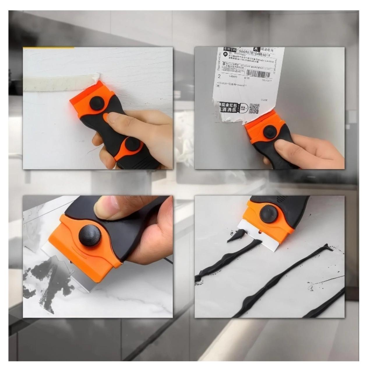 Скребок для видалення наклейок/фарби/клею та забруднень зі склокераміки/плитки/скла/варочних та інших поверхонь (2575976813) - фото 6 Скребок для видалення наклейок/фарби/клею та забруднень зі склокераміки/плитки/скла/варочних та інших поверхонь (2575976813) - фото 6