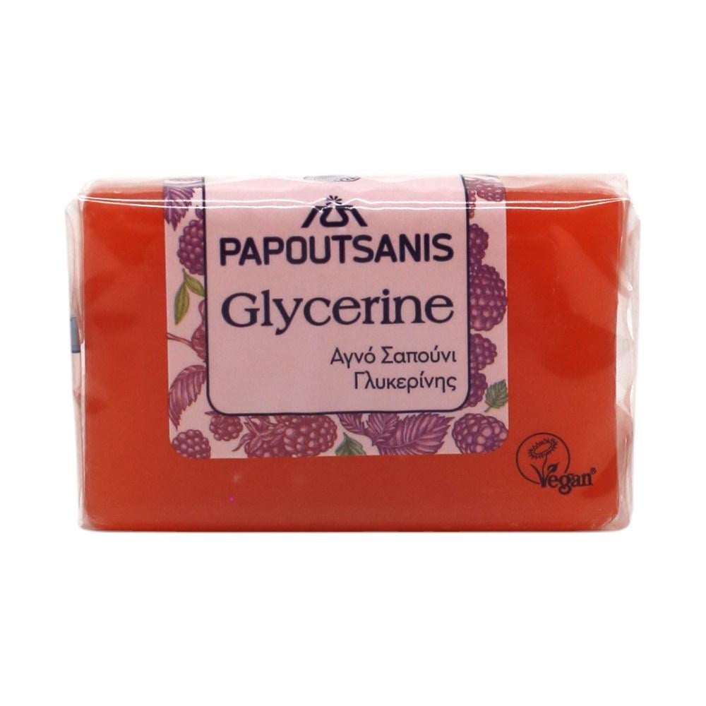 Мыло твердое глицериновое Papoutsanis Red 125 г