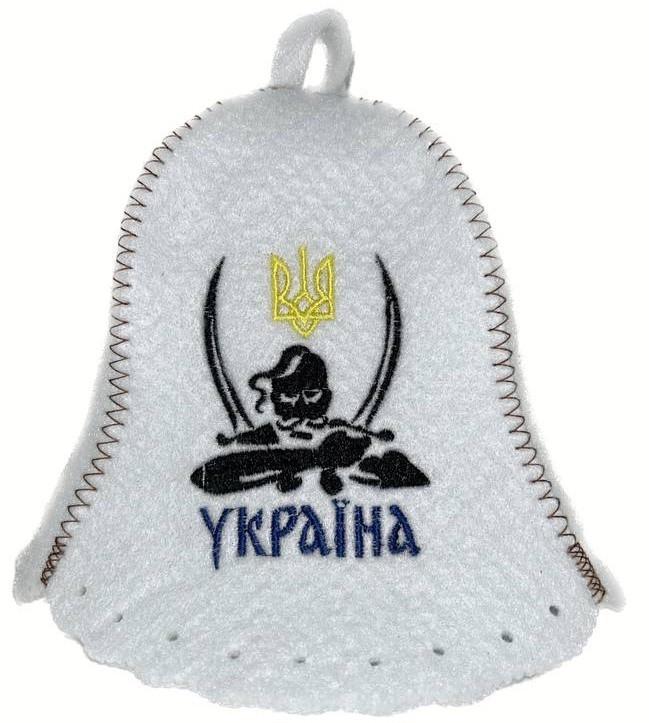 Шапка для лазні та сауни з поліестеру «Козак з шаблями» (1833114368)
